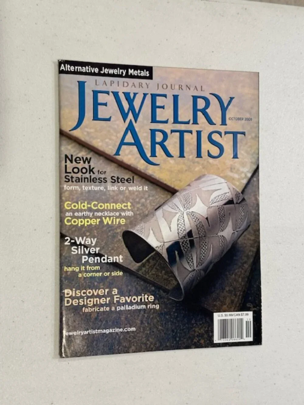 Lot of ELEVEN (11) Issues-Jewelry Artist Lapidary Journal 2008-2009